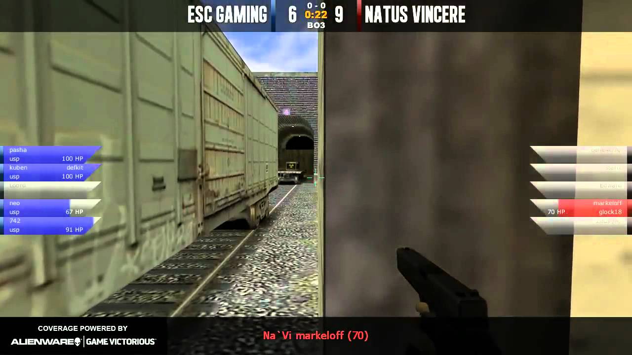 IEM WC: ESC Gaming vs. NaVi (Final) Map 1