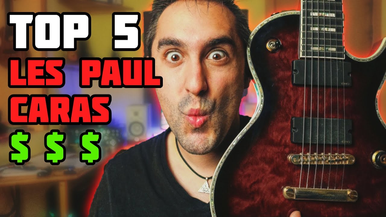 Top 5 GUITARRAS Eléctricas tipo LES PAUL de gama alta 🎸 ¿Hay alguna GIBSON?