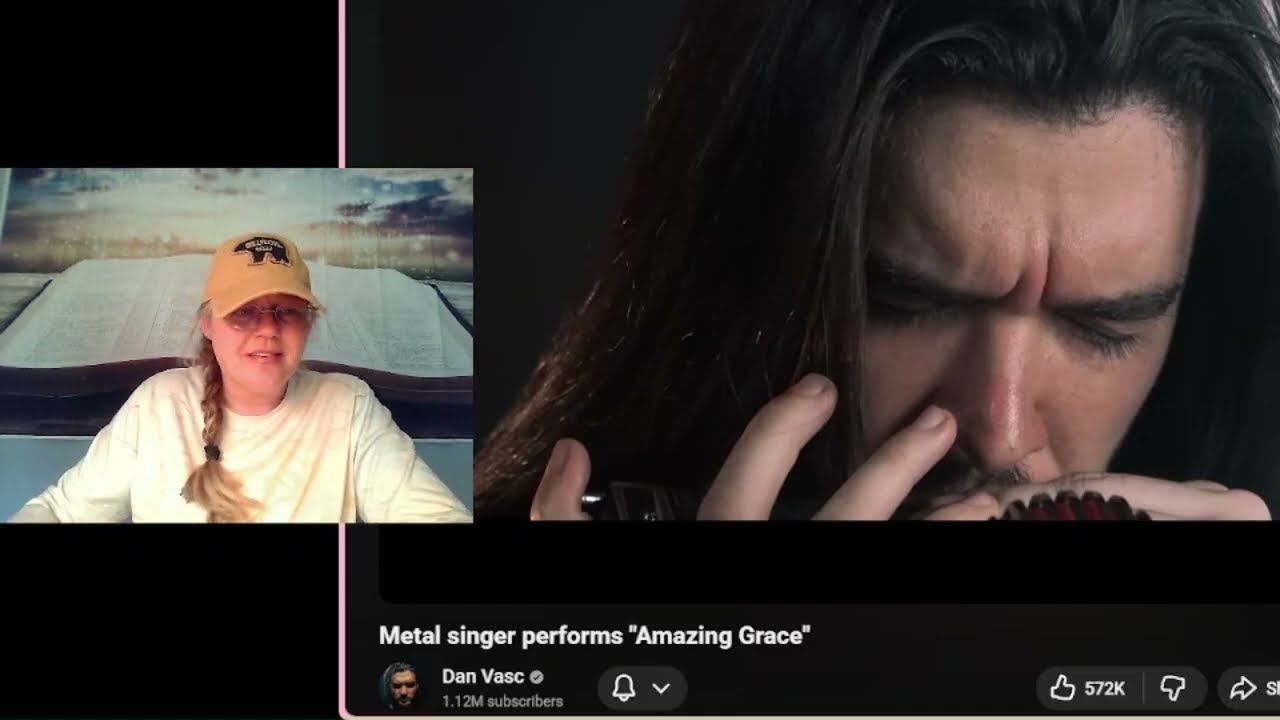 When Faith Becomes Sight/ Dan Vasc Amazing Grace Reaction. Christian Mom Reacts