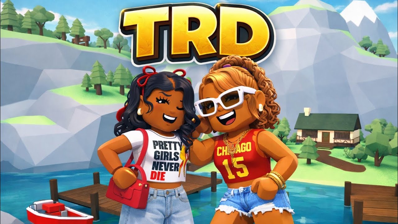 We play Total Roblox Drama but we don’t know who each other is until merge!!