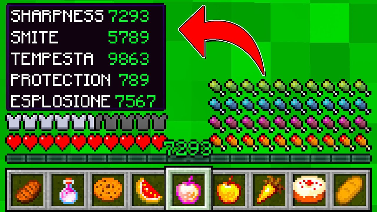 MINECRAFT MA SE MANGIO = INCANTAMENTI HACKER