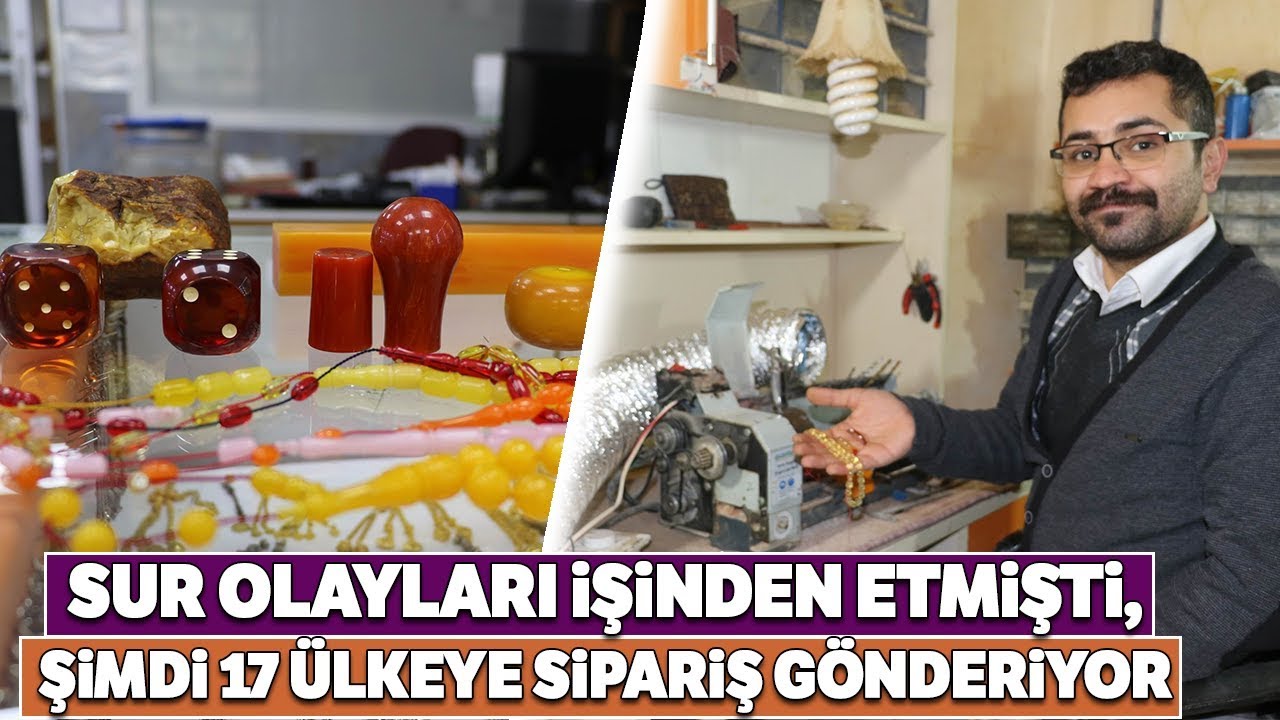 İzleye İzleye Tesbih Yapımını Öğrendi, Şimdi 17 Ülke, 71 Vilayet Gönderiyor