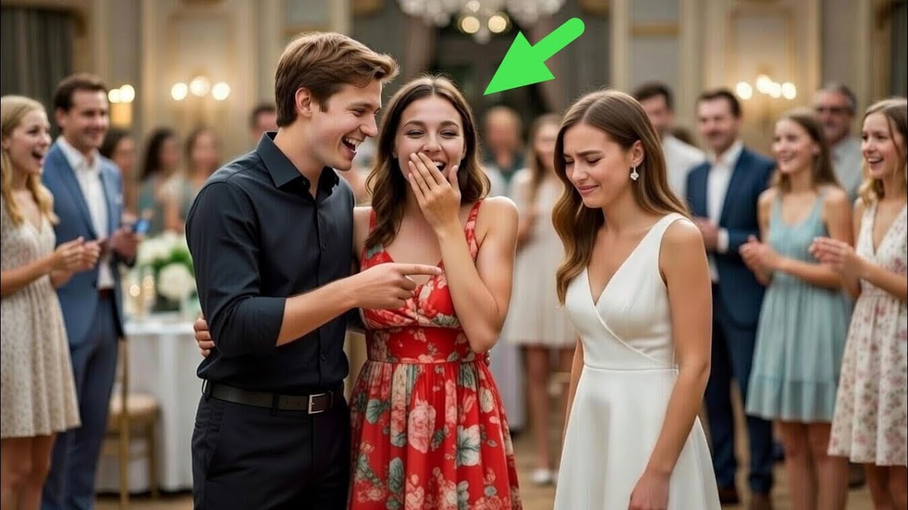 Un marido y una mujer arrogantes humilan a una mujer humilde en una fiesta,hasta que llega su marido