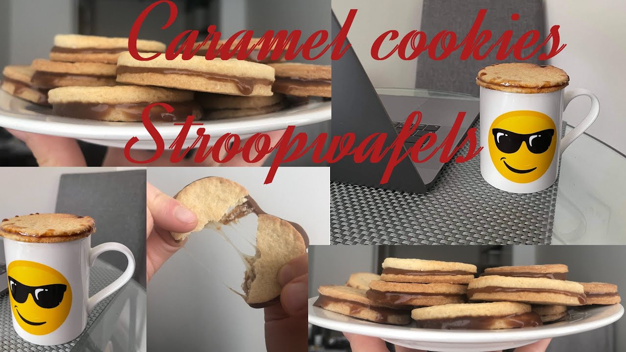 Caramel cookies - Stroopwafel (without wafer maker!)