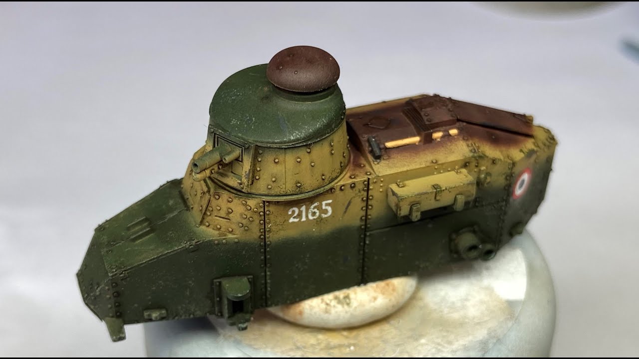 1/72 Flyhawk Ft-17 chipping