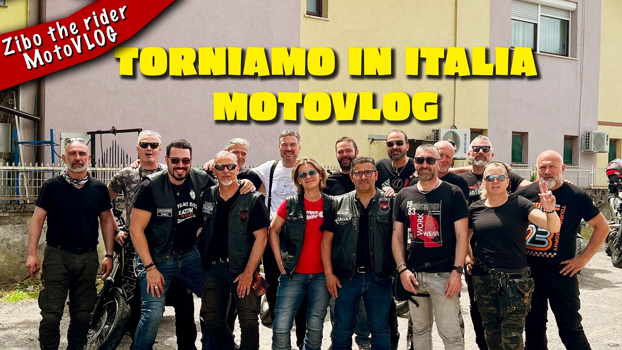 Ritorno in moto in italia parte 1#motovlog