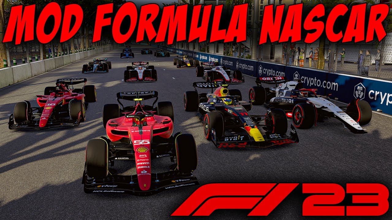 EL MOD DE FORMULA NASCAR EN F1 23 - RubenMF