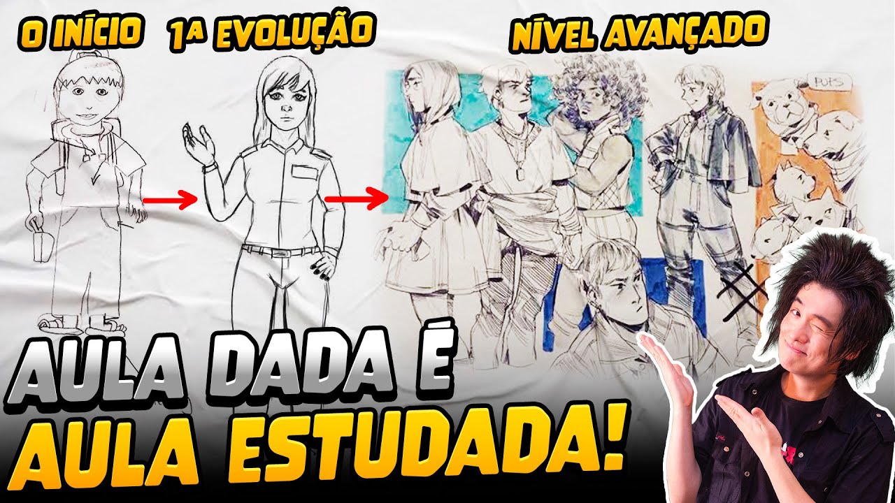 Os 3 PILARES para SUA EVOLUÇÃO no desenho!