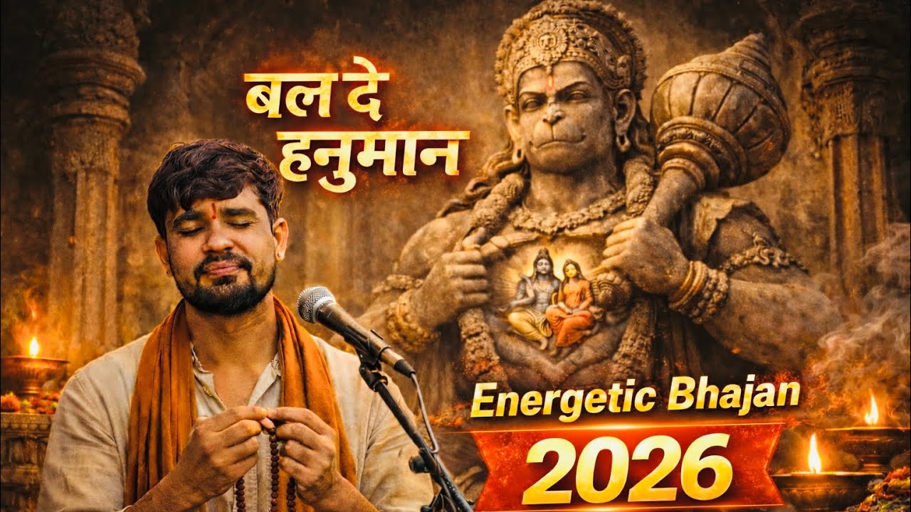 Bal De Hanuman Energetic Bhajan | Shree Hanuman Ji New Bhajan 2026 | हनुमान जी भजन | बल दे हनुमान |
