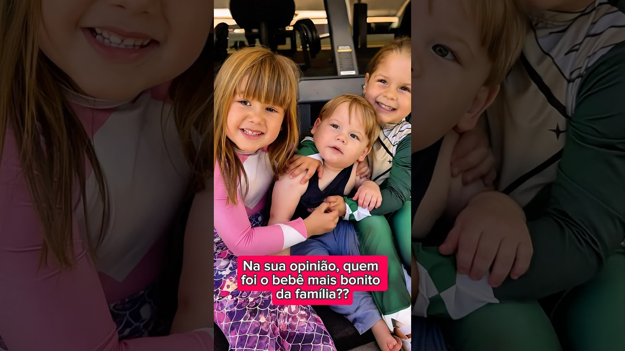 Quem foi o beb&ecirc; mais bonito? Maria Flor, Maria Alice ou Jos&eacute; Leonardo?