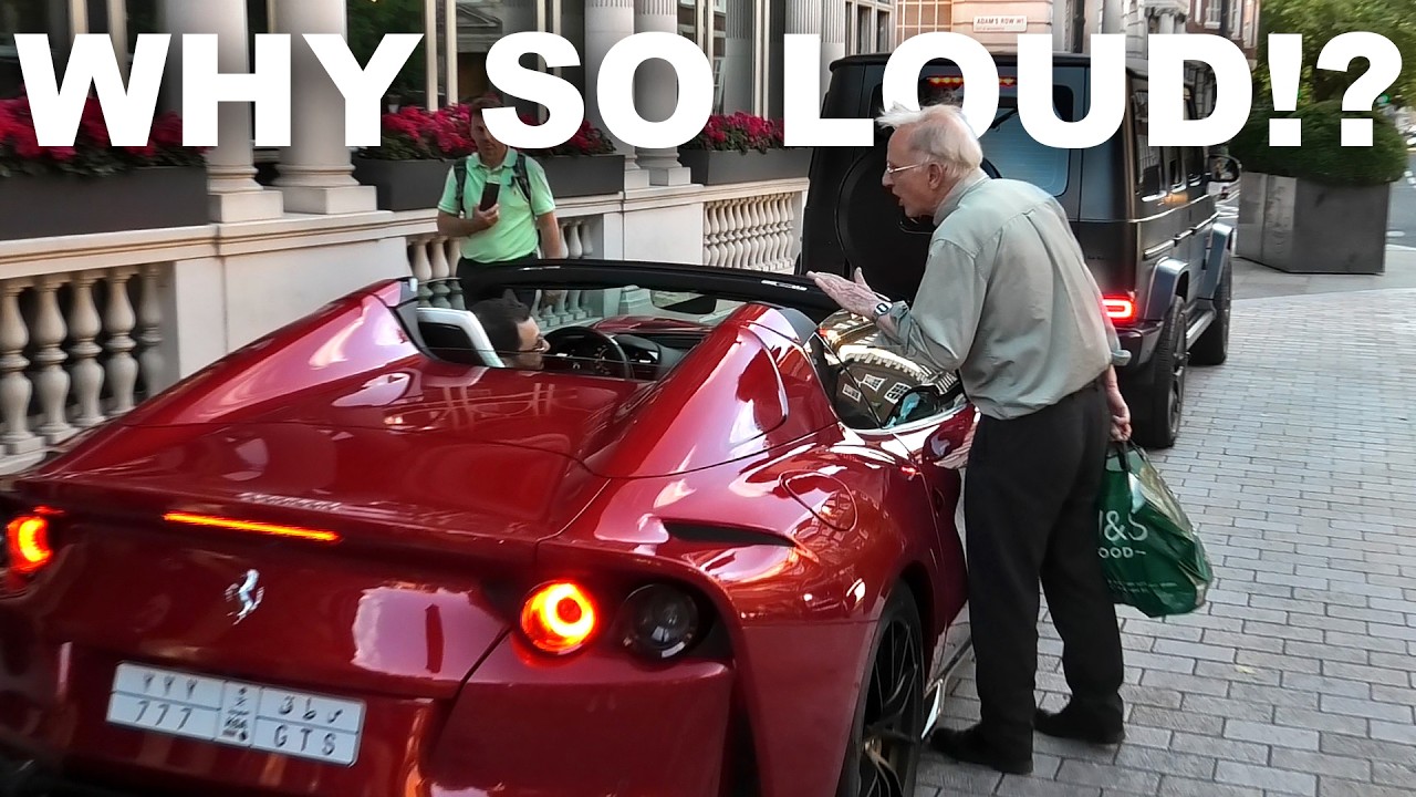 SUPERCARS in LONDON July 2024