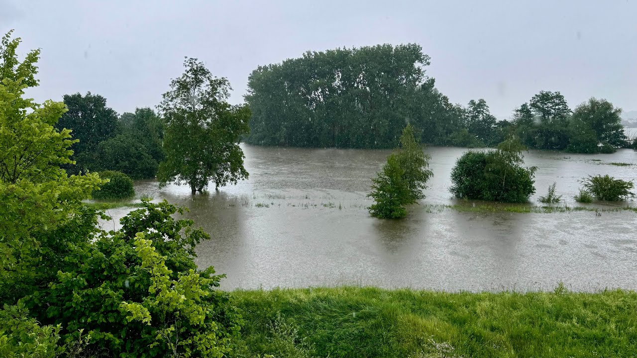 Von Treuchtlingen übers Altmühltal, Ingolstadt, das überschwemmte Reichertshofen, nach Burgstall