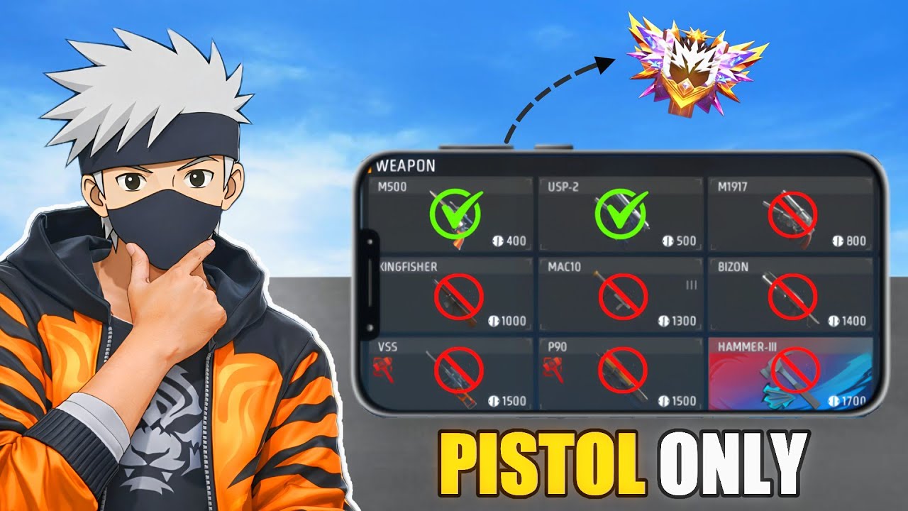 I tried to push cs rank with only pistol and then ... ☠️