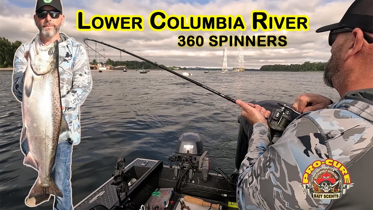 Lower Columbia River 360 Spinner Fishing