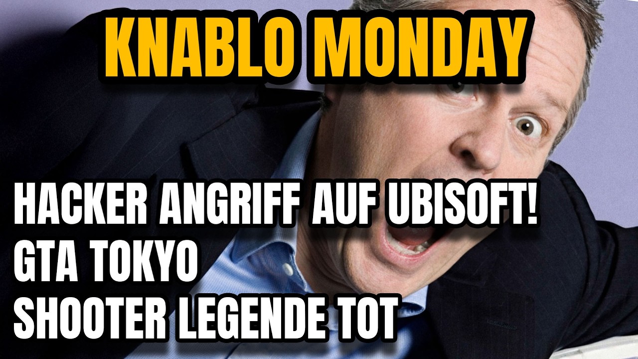 Ubisoft-Hack, PSN-Chaos, GTA Tokyo geplatzt, 007 verschoben, Shooter-Ikone tot - KNABLO Monday