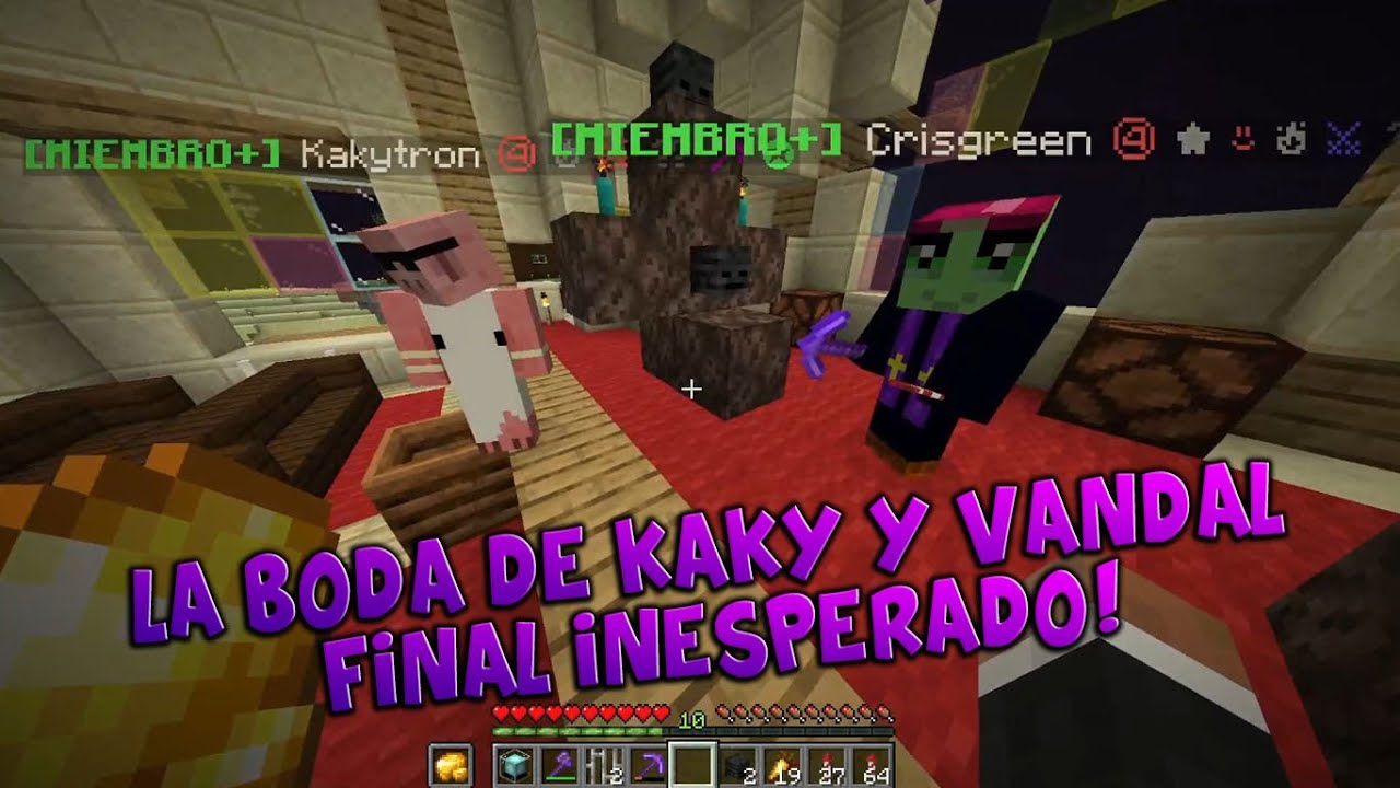 LA BODA DE VANDAL Y KAKYTRON FINAL DE ELITECRAFT 2 | ELITETV