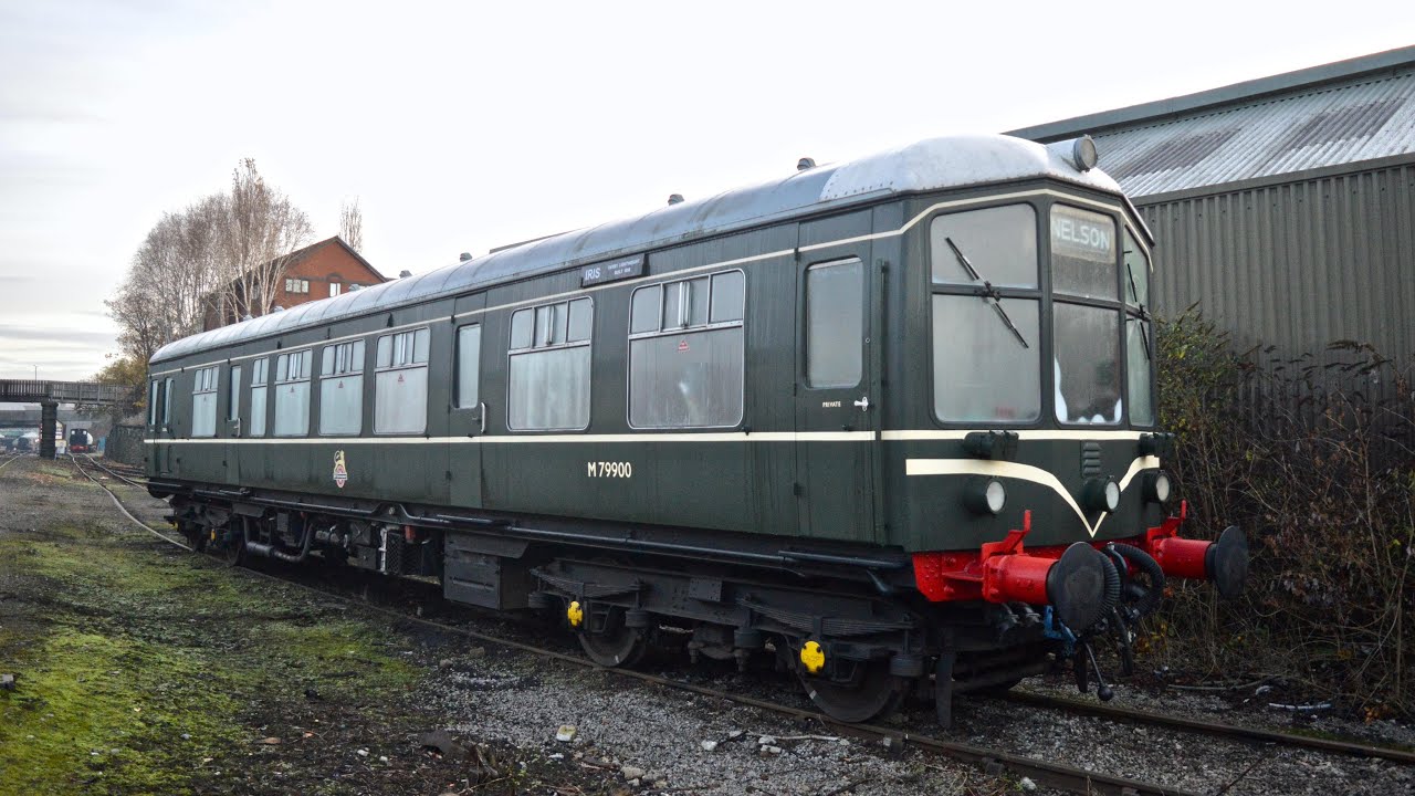 East Lancs Railway Diesel Railcar Gala 2025 featuring 'Derby Lightweight' Iris