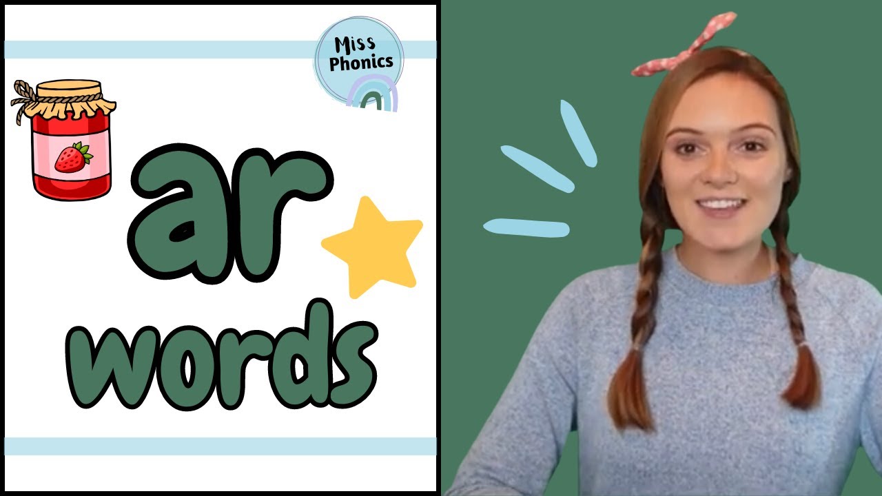 Learn to Blend 'ar' Words with Miss Phonics | Phonics Blending Practice for Kids | British Teacher