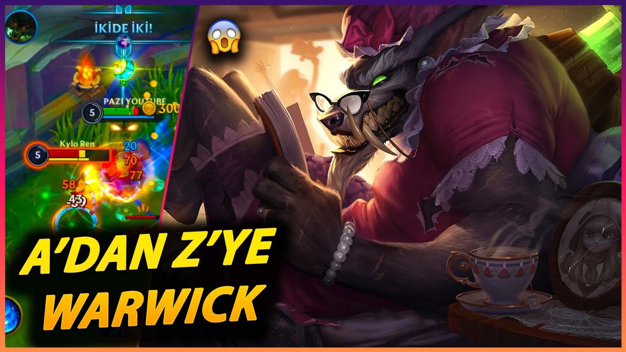 A'DAN Z'YE WARWICK VS LEE SIN ÖĞRETİCİ | BEST BUILD - Wild Rift