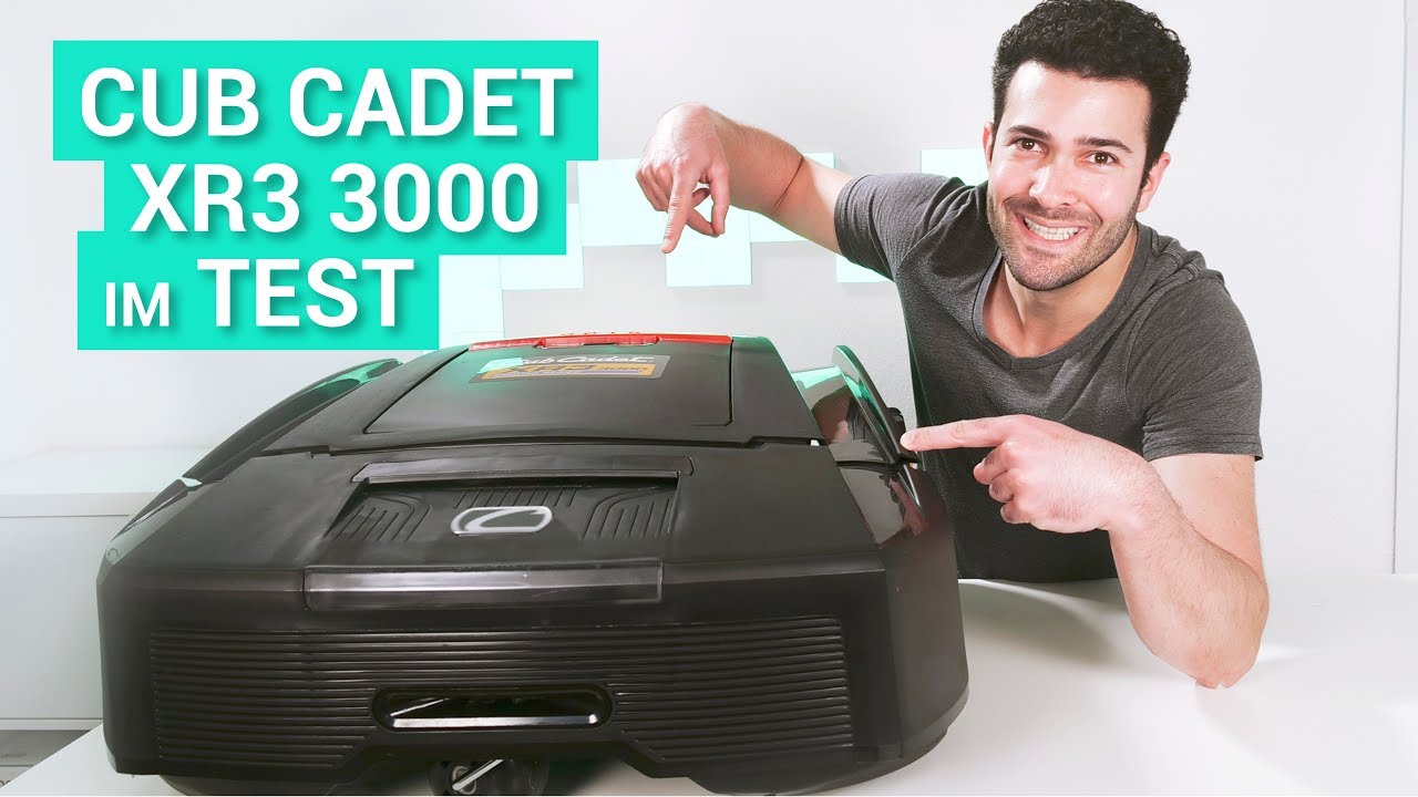 Cub Cadet XR3 3000 - Der riesige Rasenmähroboter im Test & Review!