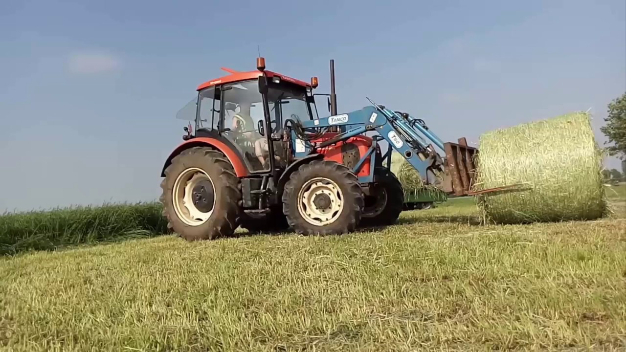 Akcja Żyto CZ III Zwożenie i Owijanie!!! Zetor 7341, U-R-S-U-S C-360 ---Mafia 1224---