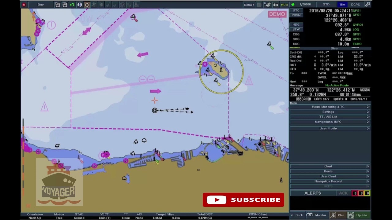 5.6.3 SPEED OVER GROUND / ECDIS Training and Familiarization /Tokyo Keiki EC-8100/8600