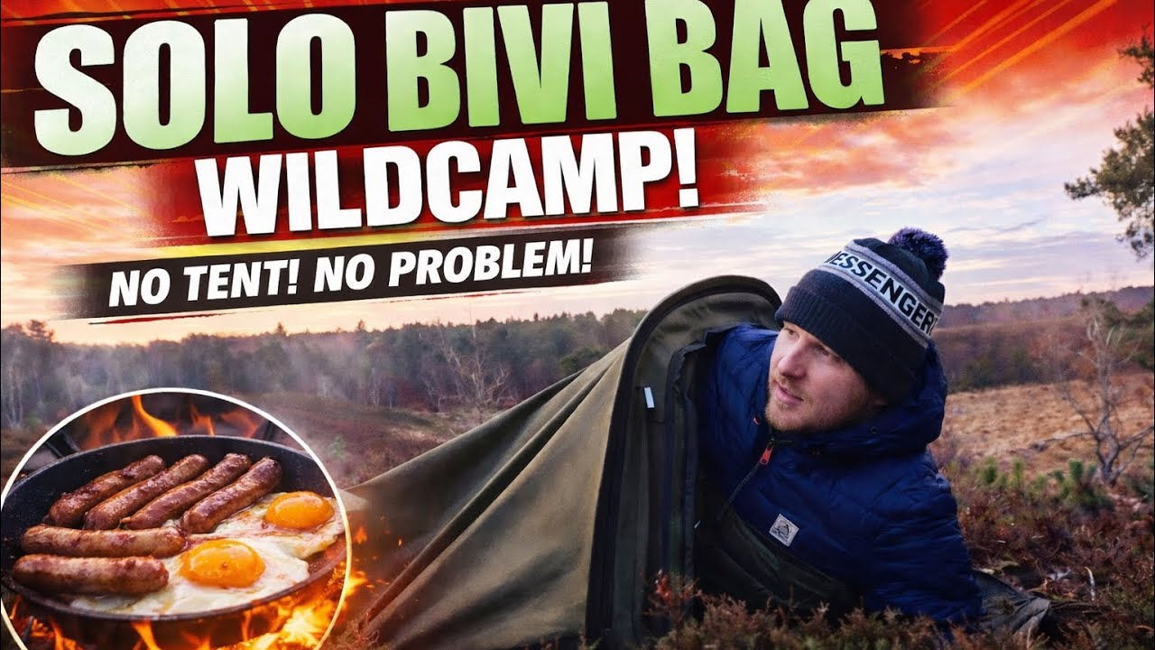 SOLO Wildcamping Back to basics BIVI BIVVI BIVVY Rab Ridge Raider hooped bivi #bikepacking 205