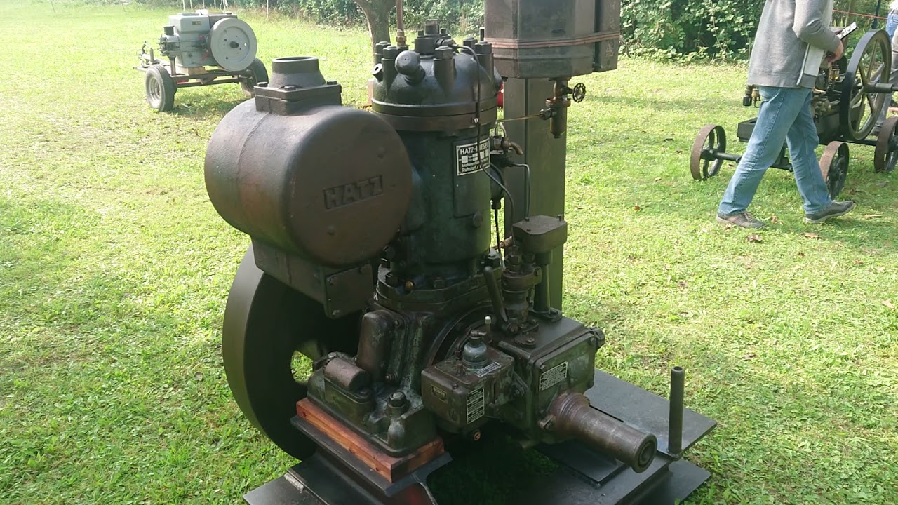 Hatz H4 Standmotor Station&auml;rmotor Stationaryengine Zweitakt Dieselmotor