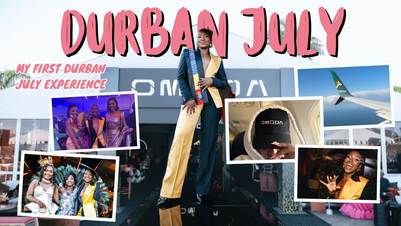 COME W/ ME TO THE DURBAN JULY 2025 | VLOG #durbanjuly #vlog #southafricanyoutuber #roadto1k