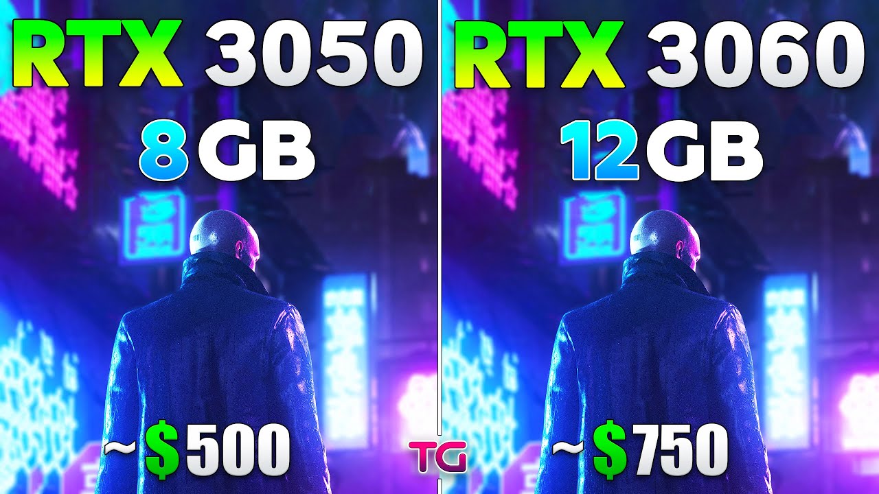 RTX 3050 vs RTX 3060 - How Big is the Difference?