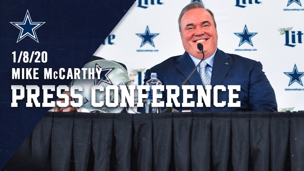 Cowboys Introduce Mike McCarthy as Head Coach