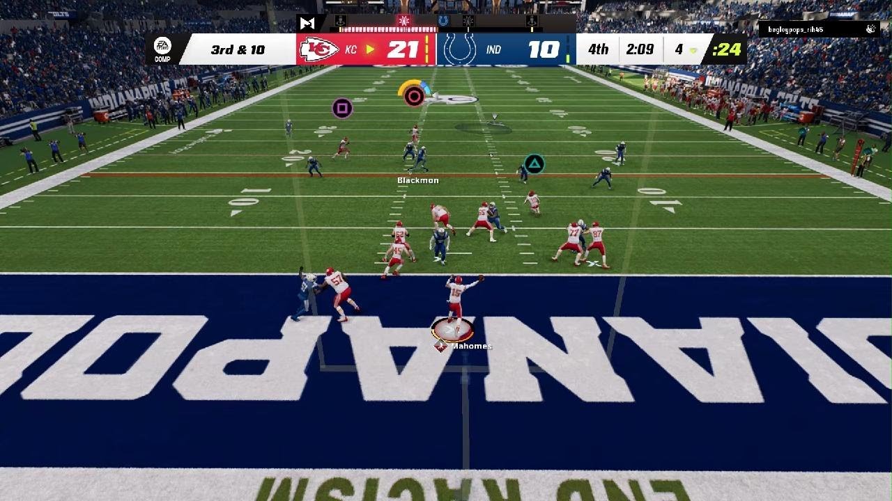 the patrick mahomes & mecole hardman connection is dangerous🤫 Madden NFL 23