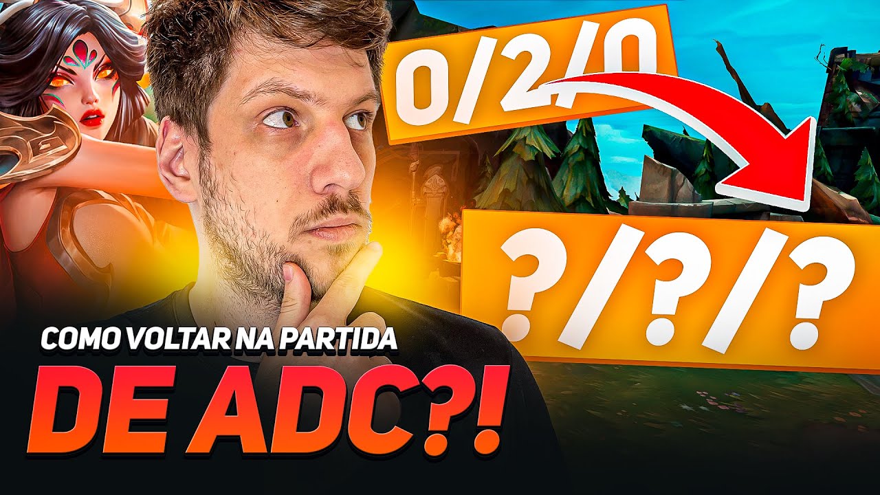 COMO VOLTAR NA PARTIDA DE ADC! JOGANDO CONTRA O AYEL