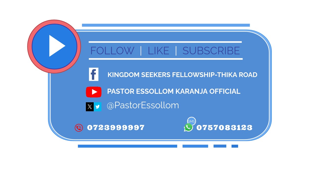 From Impartation to Manifestation || Pastor Eliud Ng'ang'a