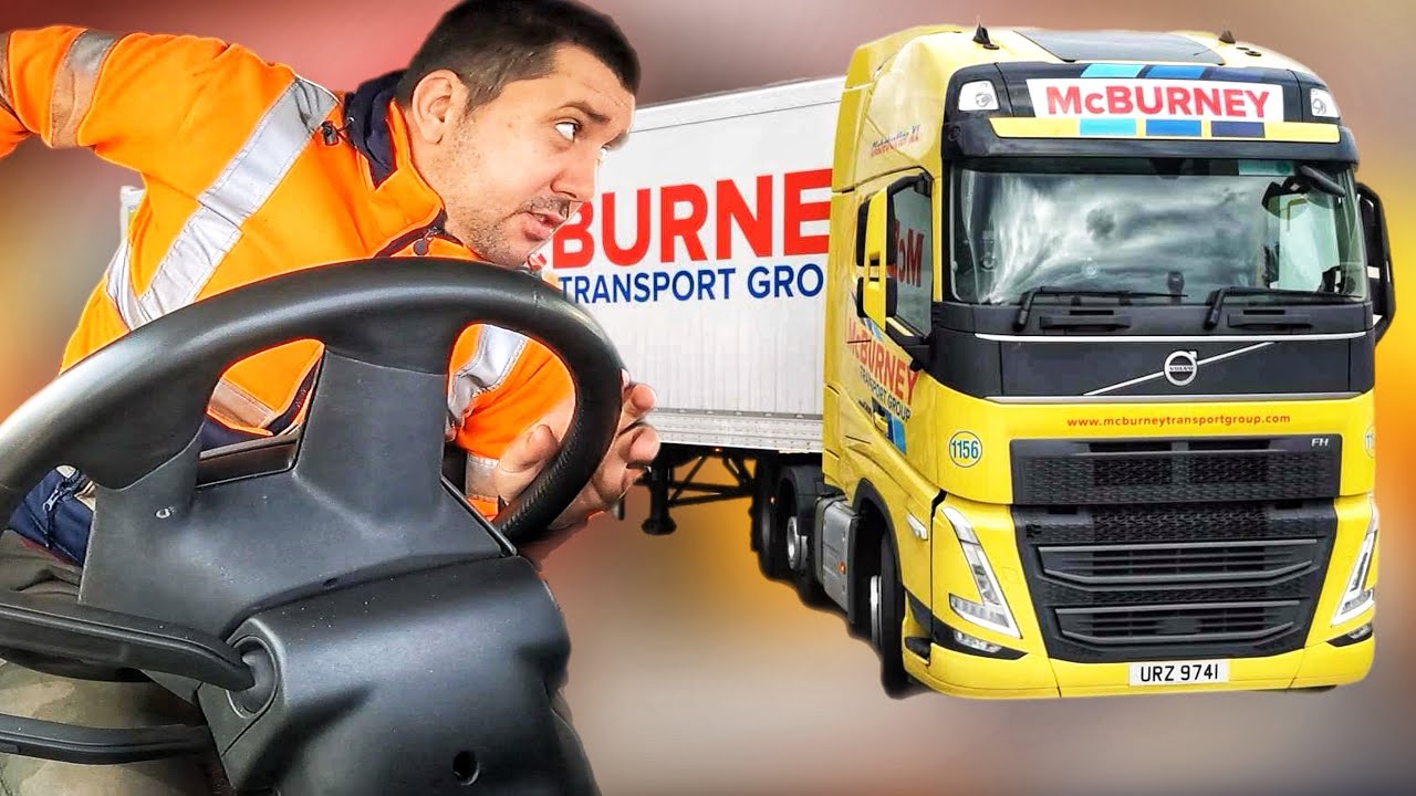 PRIMA  CURSA  CU  NOUL  MEU  TIR  VOLVO