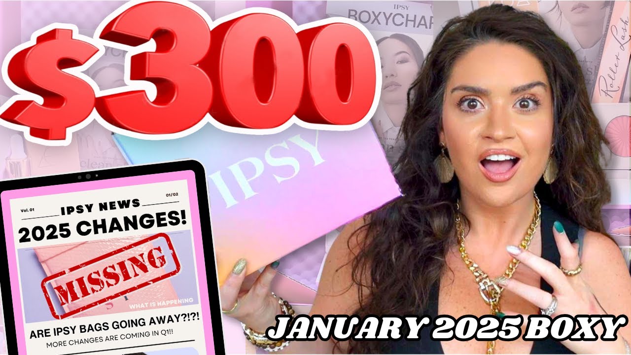 MISSING THE BAG?! FIRST BOXYCHARM OF 2025: JANUARY BOXYCHARM WORTH OVER $300 AND CHANGES