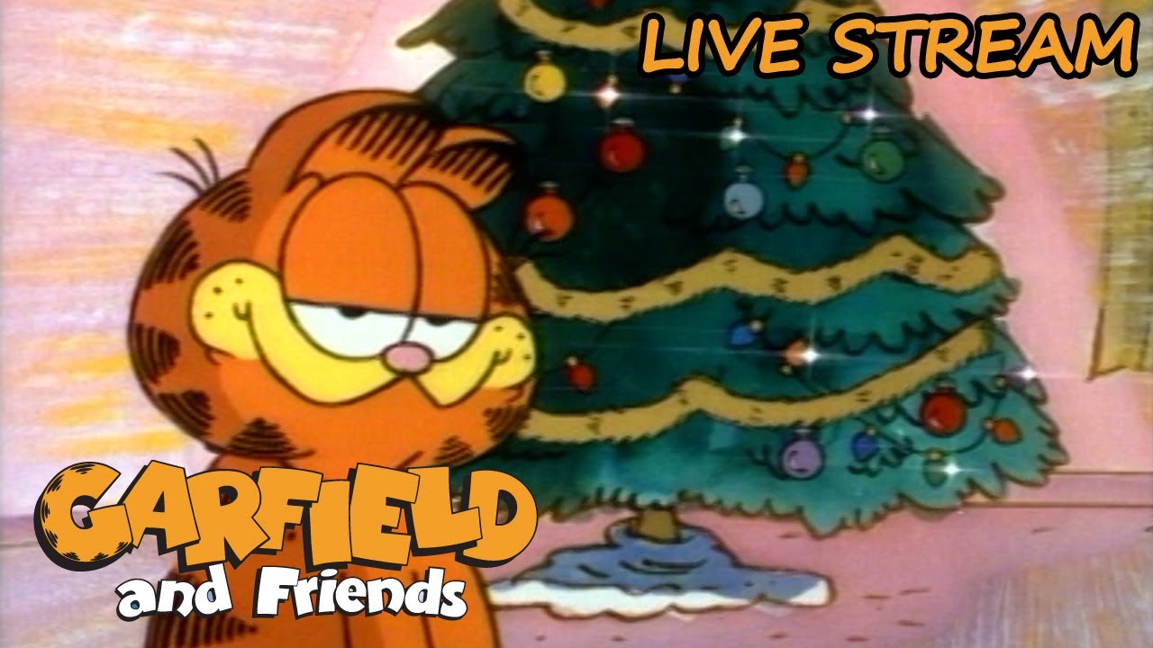 🔴 LIVE | Garfield & Friends 🐱Halloween, Thanksgiving and Christmas Specials! ❄️