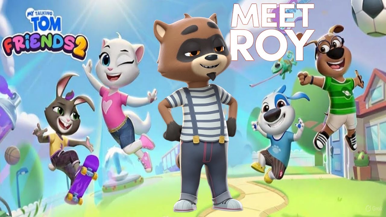 Roy Rakoon New Character Coming Soon Update | My Talking Tom Friends 2 All Characters Unlocked