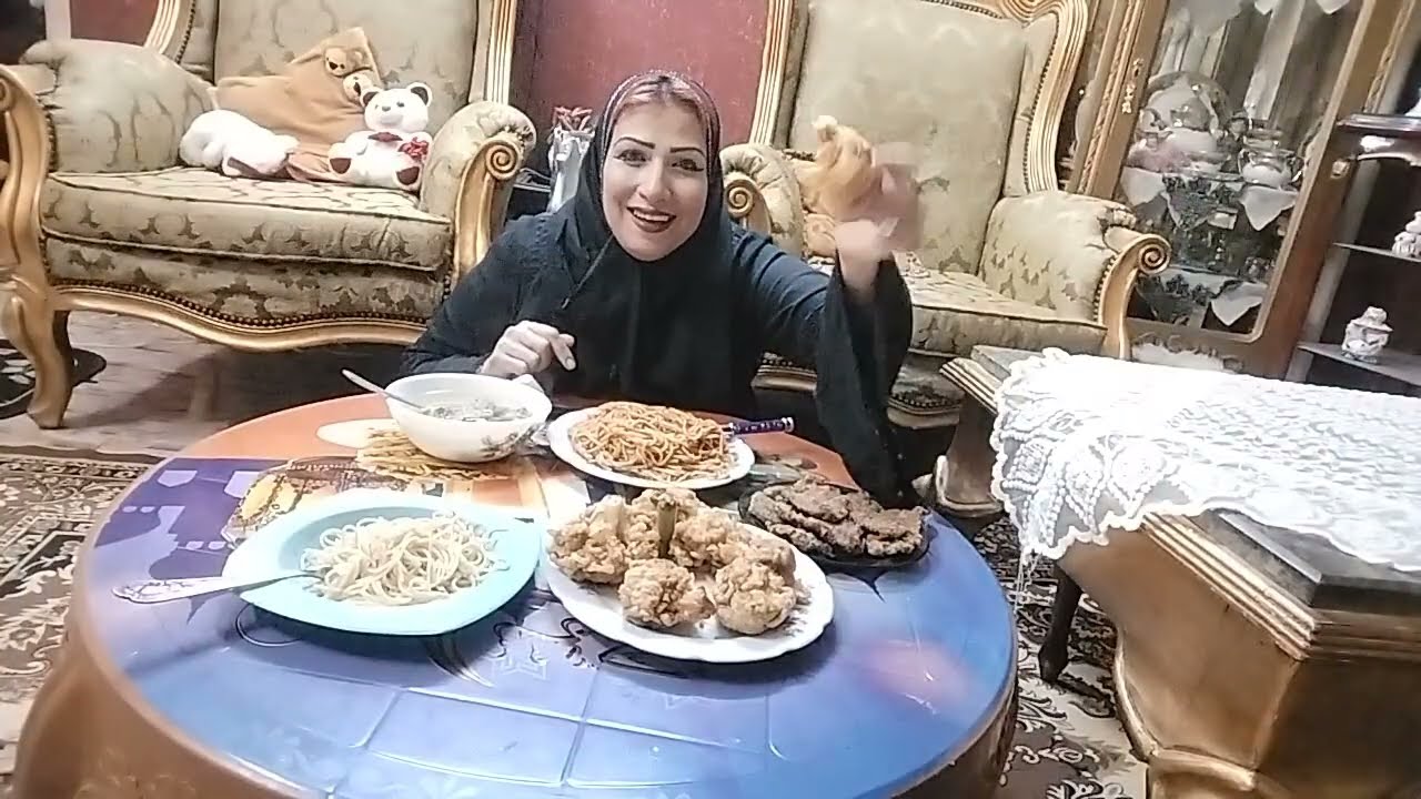 تعالوا نتغدى سوا وشوفوا ليندا بتقول لي ايه 😂👍♥️