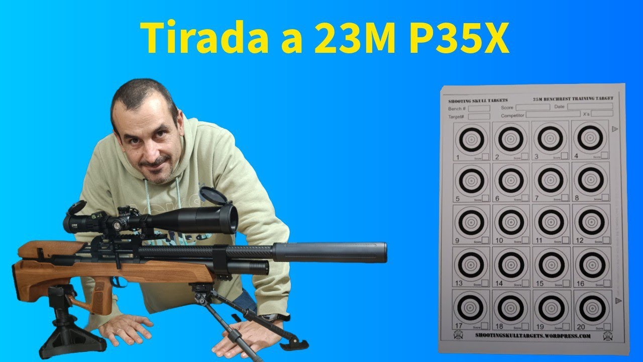 tirada benchrest 23m p35x 15,89gr