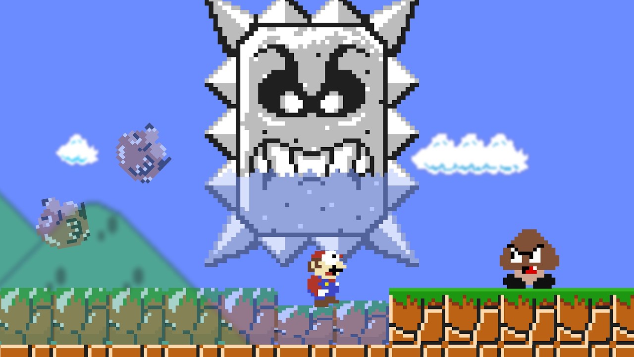 When everything Mario touches turns into bubbles!