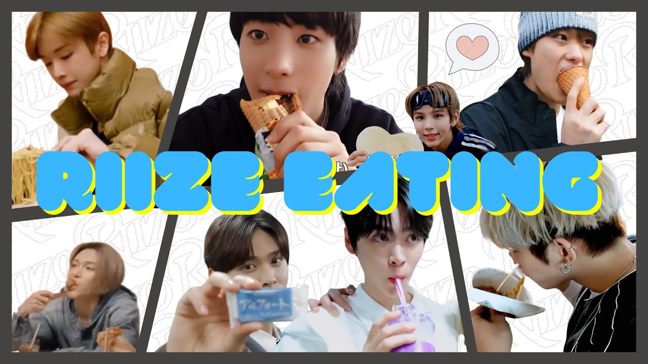 【RIIZE/日本語訳】RIIZEと一緒にごはんを食べよう！①😋🌯 #riize #먹방