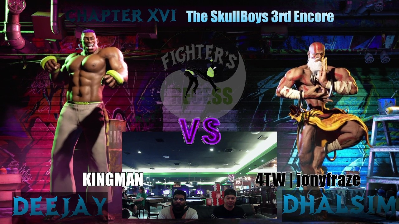 Ch16 - 01. 4TW | jonyfraze (Dhalsim) vs KINGMAN (Deejay) - Winners Round 01