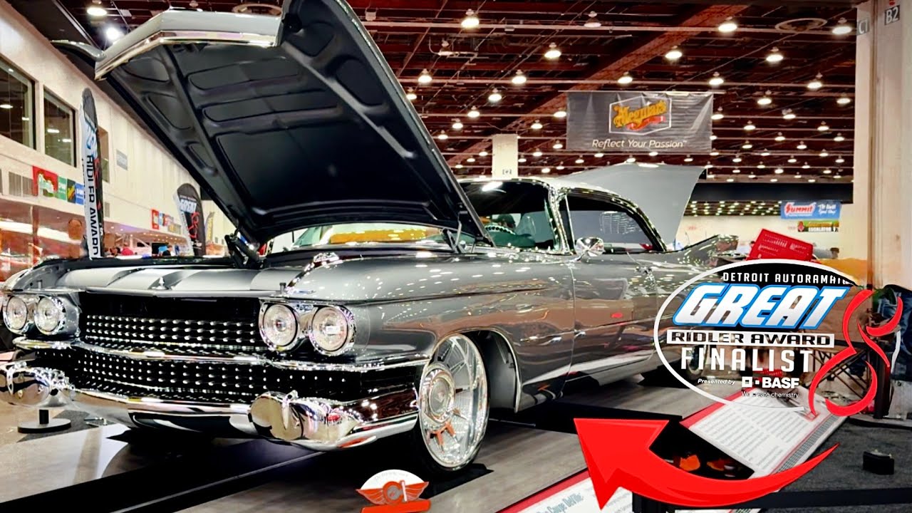 DETROIT AUTORAMA GREAT 8 ridler award finalists!!🔥🚗 car walk arounds 2026