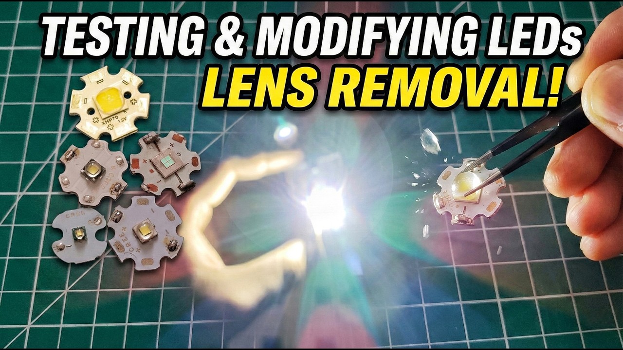 Testing and experiment with XPE and XML series cree LED #saifjalalexperiment