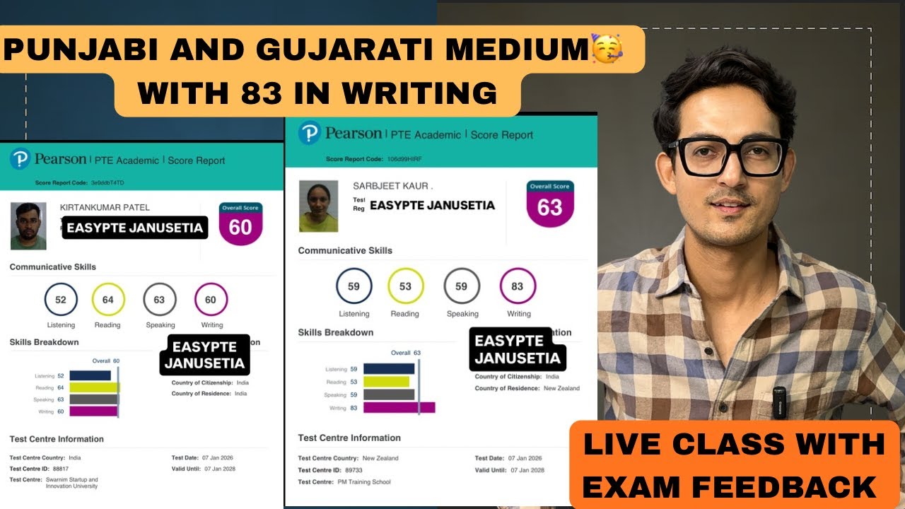 REAL PTE EXAM REVIEW || HOW TO SCORE IN PTE ? |EXAM FEEDBACK FROM ONLINE CLASSES #janupte