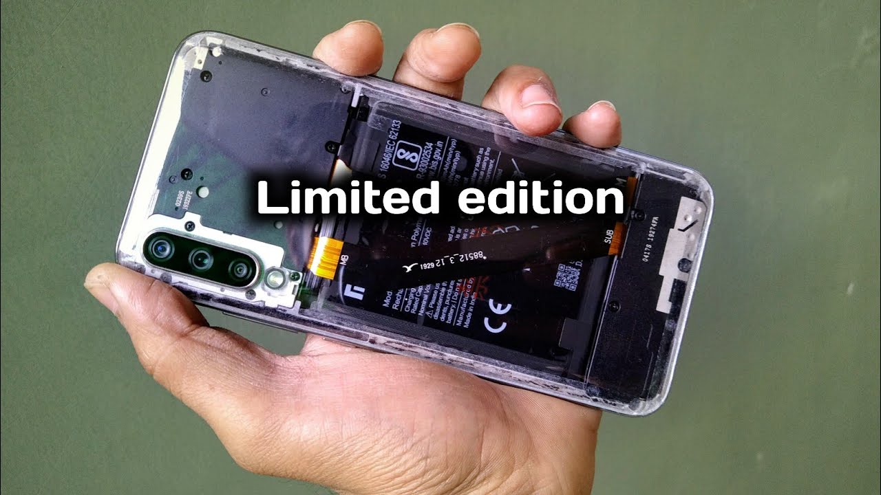 How to make mobile back Transparent | How To make Mi A3 back panel transparent