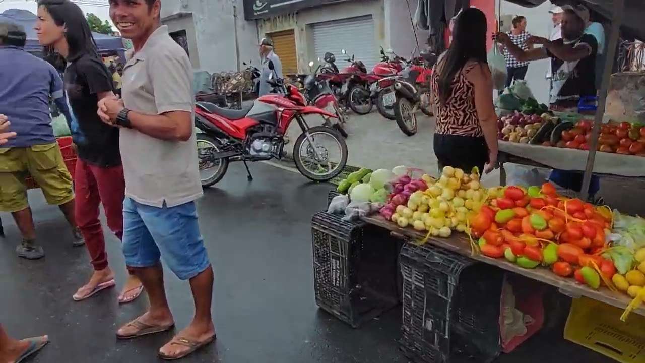 Tour na feira livre da Cidade de Lagoa Do Ouro PE