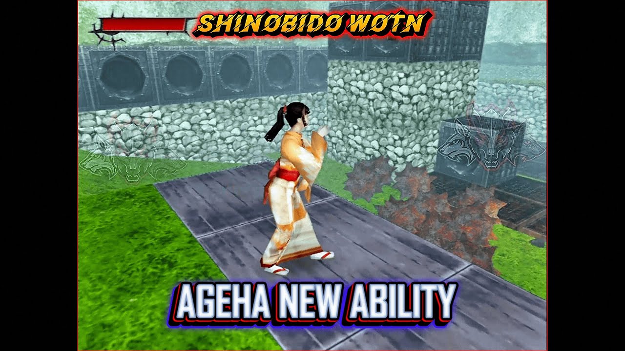 Shinobido Way of The Ninja Mod || New Ability for Ageha#pcsx2