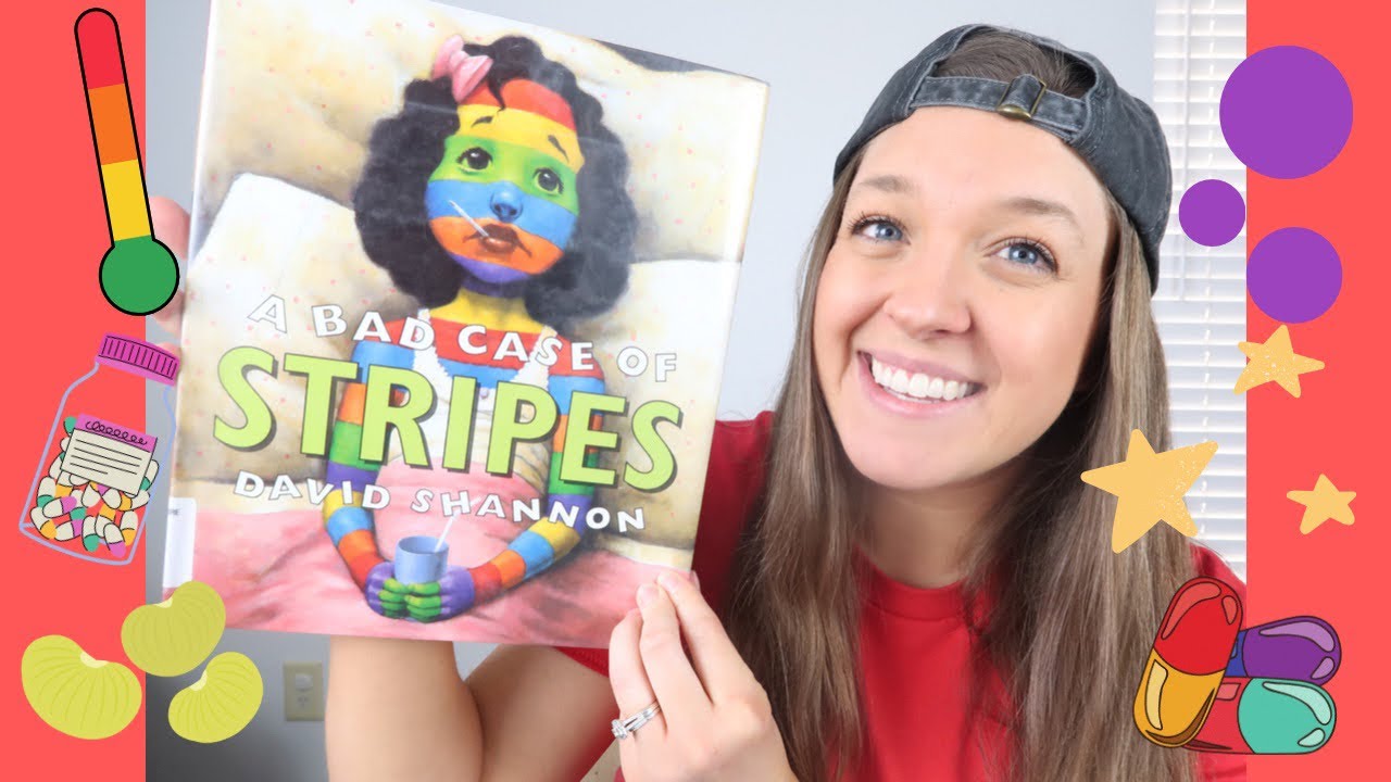 Kids Book Read Aloud:🌡 A BAD CASE OF STRIPES by David Shannon